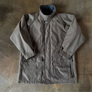 VTG 90s Field Military Hunting Olive Green Jacket